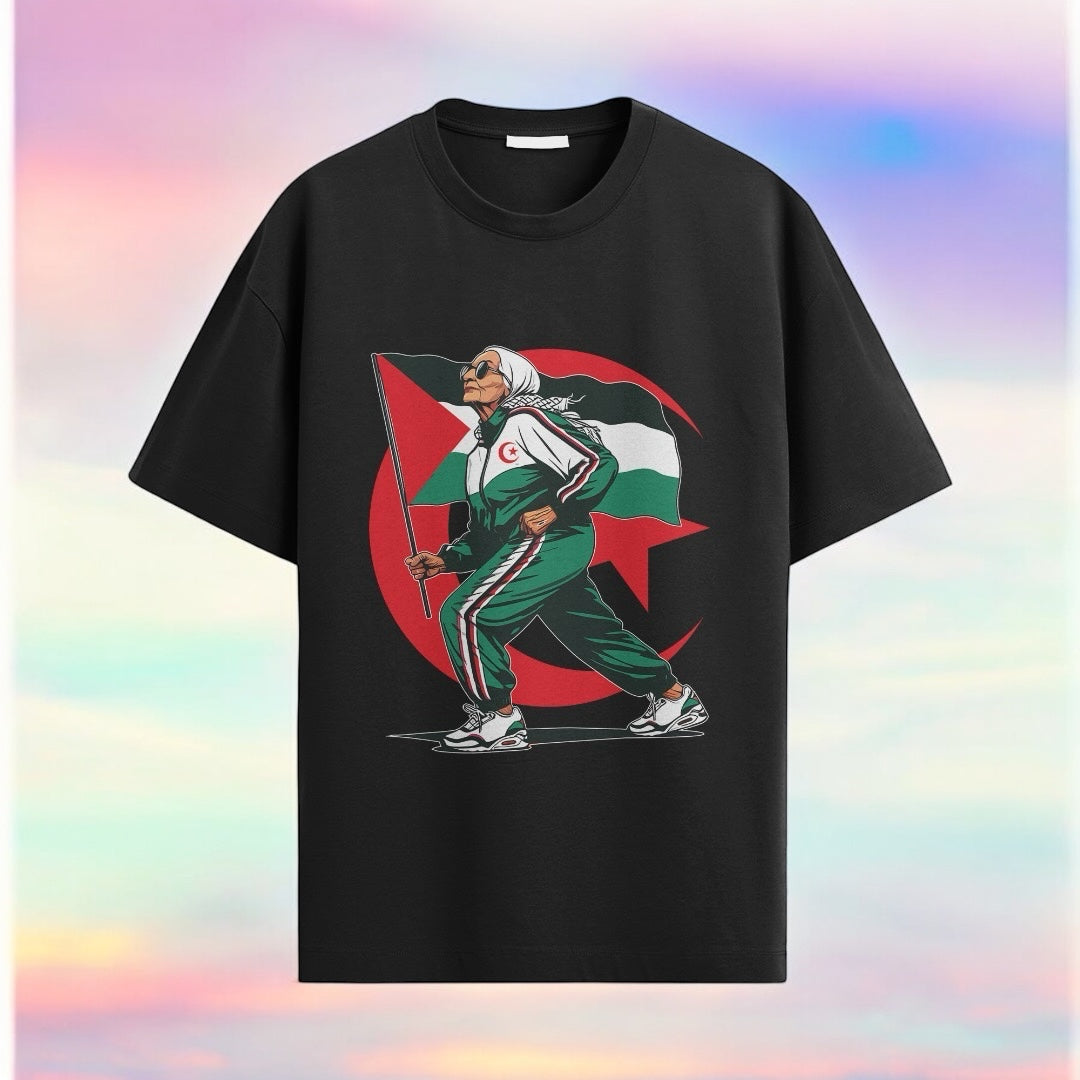 Tee - shirt ALGÉRIE X PALESTINE manches courtes