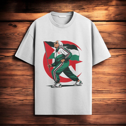 Tee - shirt ALGÉRIE X PALESTINE manches courtes