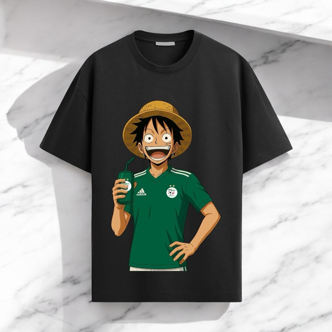 Tee - shirt ALGÉRIE X LUFFY manches courtes