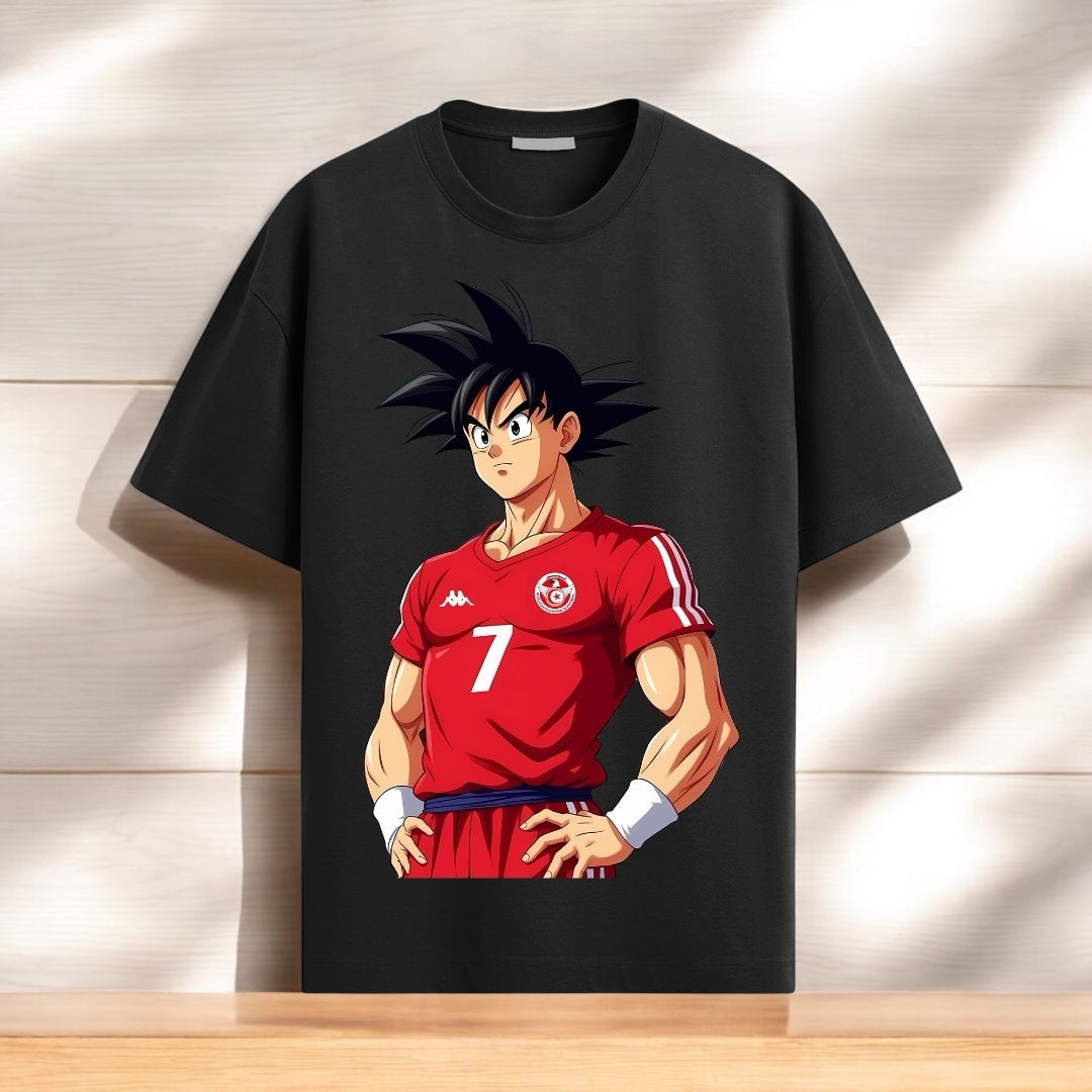 Tee - shirt TUNISIE X SAN GOKU manches courtes