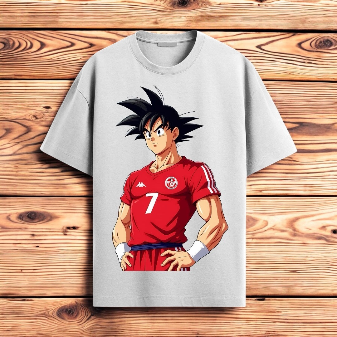 Tee - shirt TUNISIE X SAN GOKU manches courtes