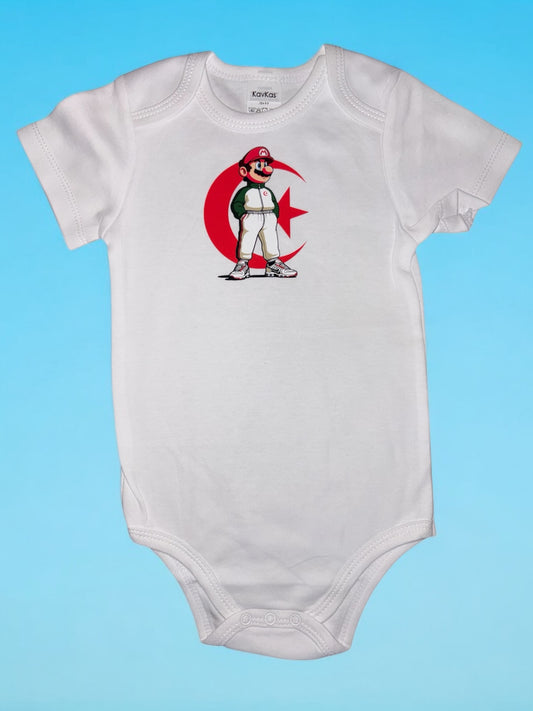 BODY BÉBÉ ALGÉRIE MAROC TUNISIE PALESTINE manches courtes