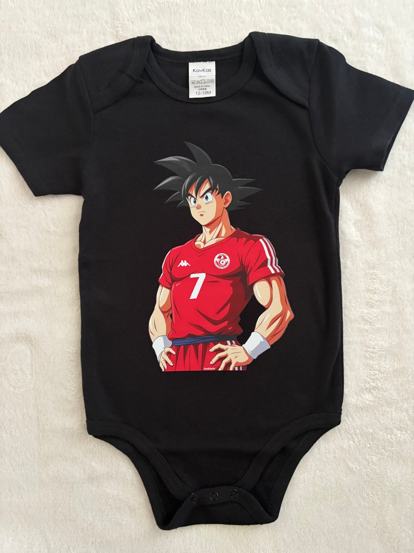 NOUVEAUTÉS BODY BÉBÉ ALGÉRIE VÉGÉTA Mario manches courtes